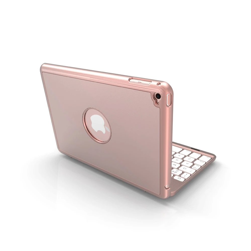 Для Ipad Mini 4 Беспроводная Bluetooth клавиатура чехол для iPad mini 4 планшет Алюминиевый сплав Подставка с флип чехолом Капа+ стилус