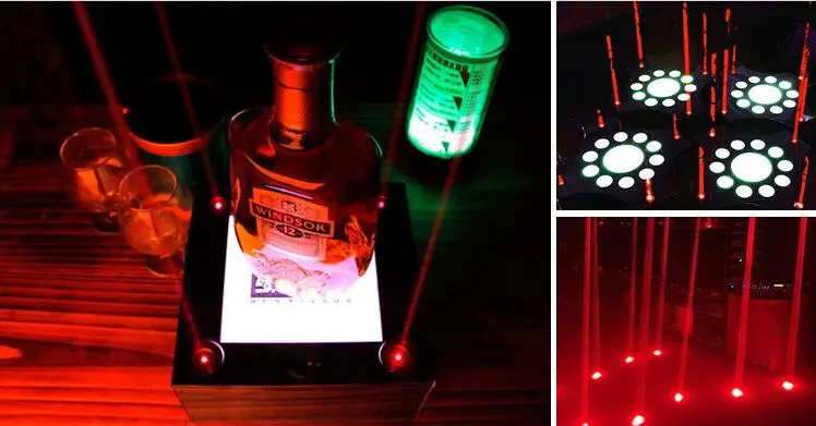 Free Shipping 1PC stage-lighting beam lamp projector light red for bars | Инструменты