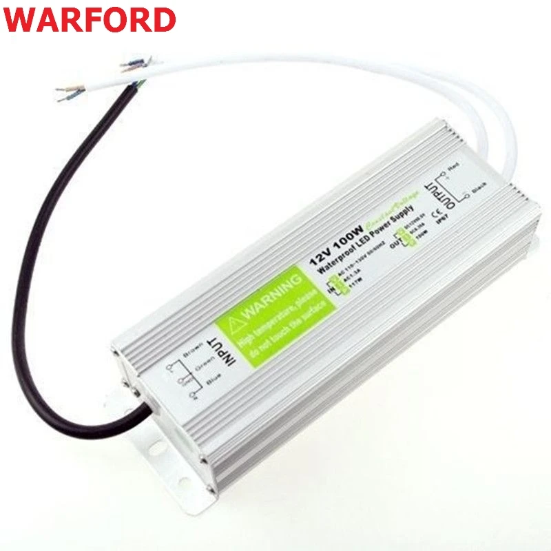 Бесплатная доставка DC 12 V 10 w/15 w/20 w/25 w/30 w/36 w/45 w/50 w/60 w/80 w/100 w/120 w Led адаптер
