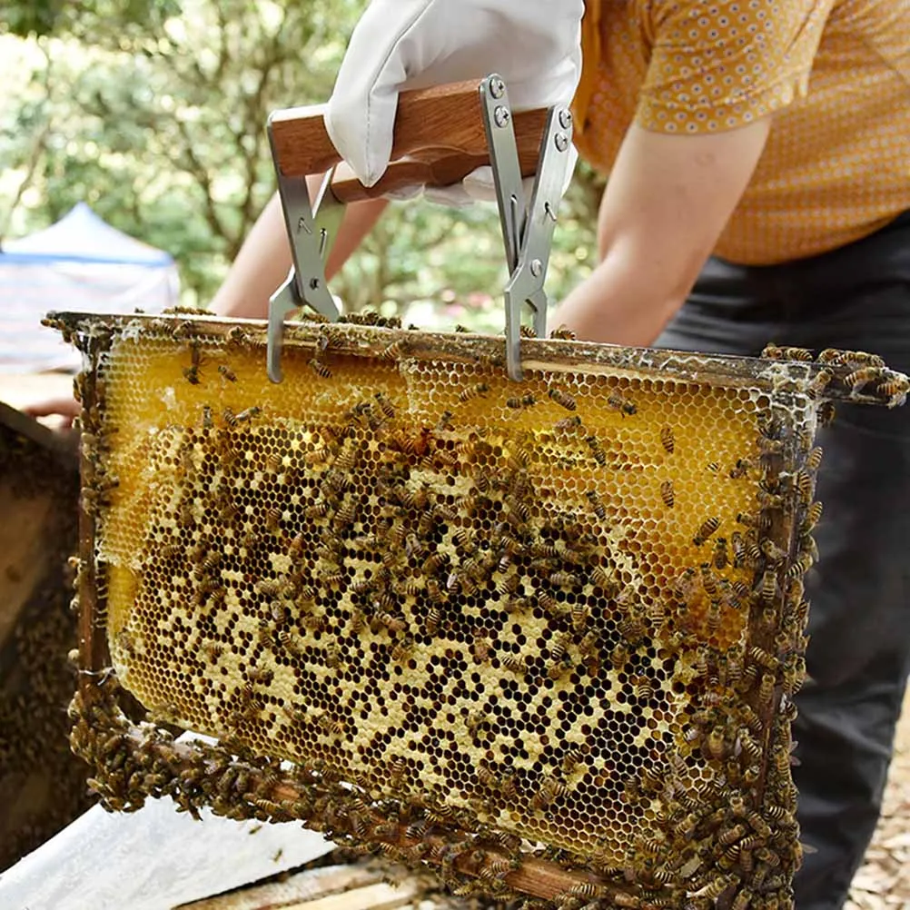 Рама из нержавеющей стали Gripper Beehive Frame Grip Protect Bee Sting Capture для