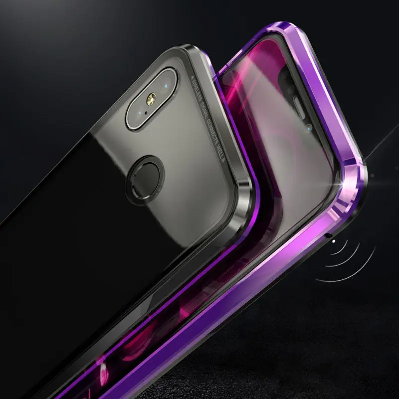 Магнитные Металлические стеклянные Чехлы для Xiaomi Mi 9 SE 9SE Mi9 Mi9SE телефон Встроенный