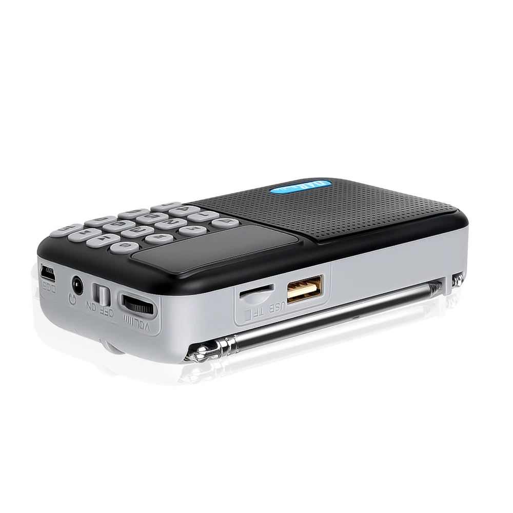 Kebidumei Hot DAB + FM цифровой радиоприемник Встроенный Bluetooth динамик Mini USB музыкальный