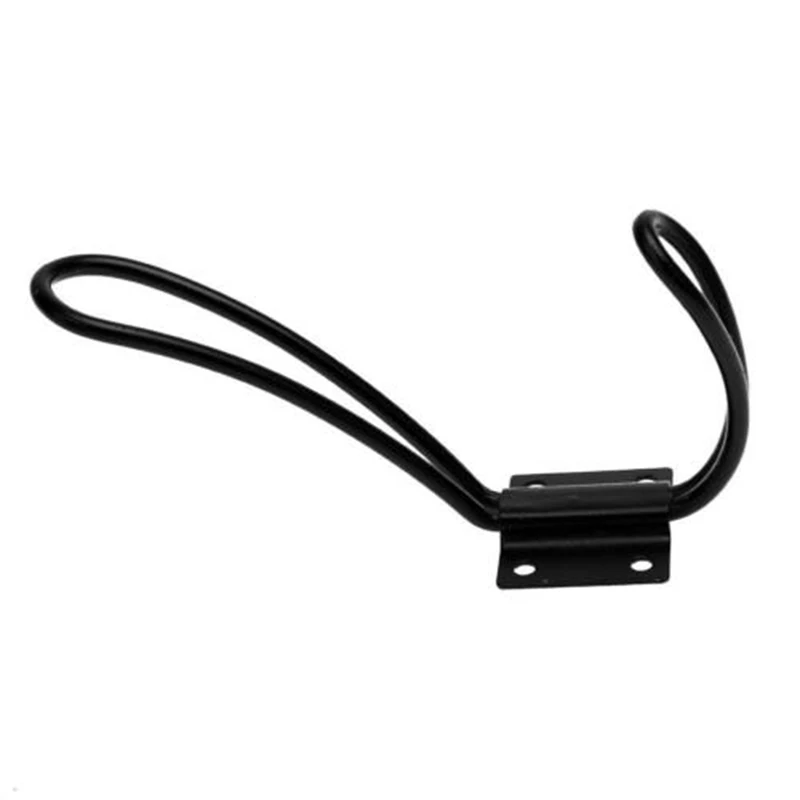 1 шт. винтажный крючок для пальто металлическая настенная вешалка одежды черный