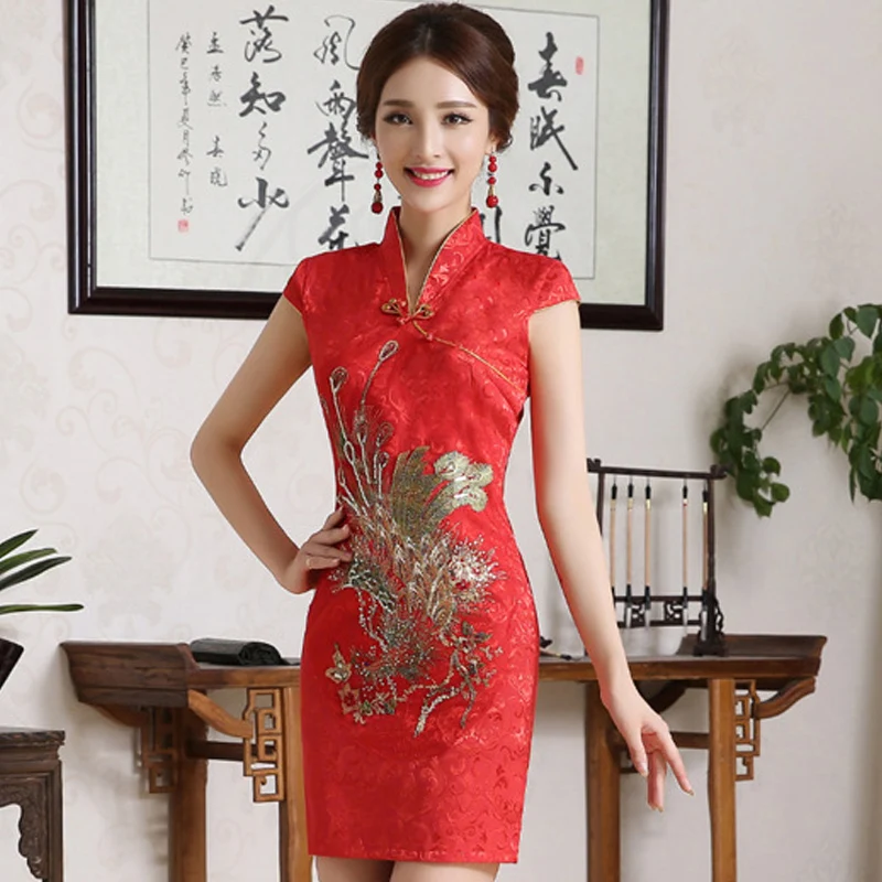 Женская короткая юбка Ципао в китайском стиле|clothes fashion|clothes workclothes summer |