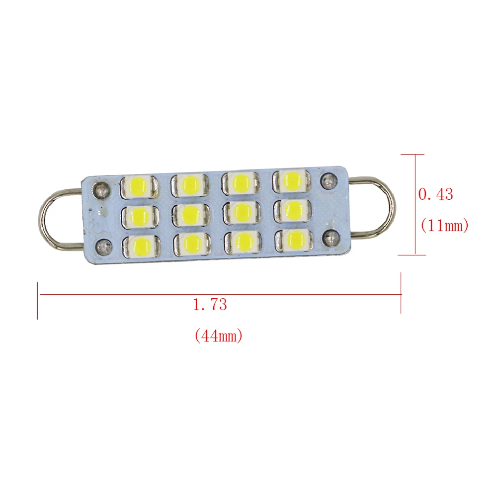 YSY10X 211-2 211 212 212-2 светодиодный 561 светодиодная гирлянсветильник 44 мм 12SMD 562 жесткая
