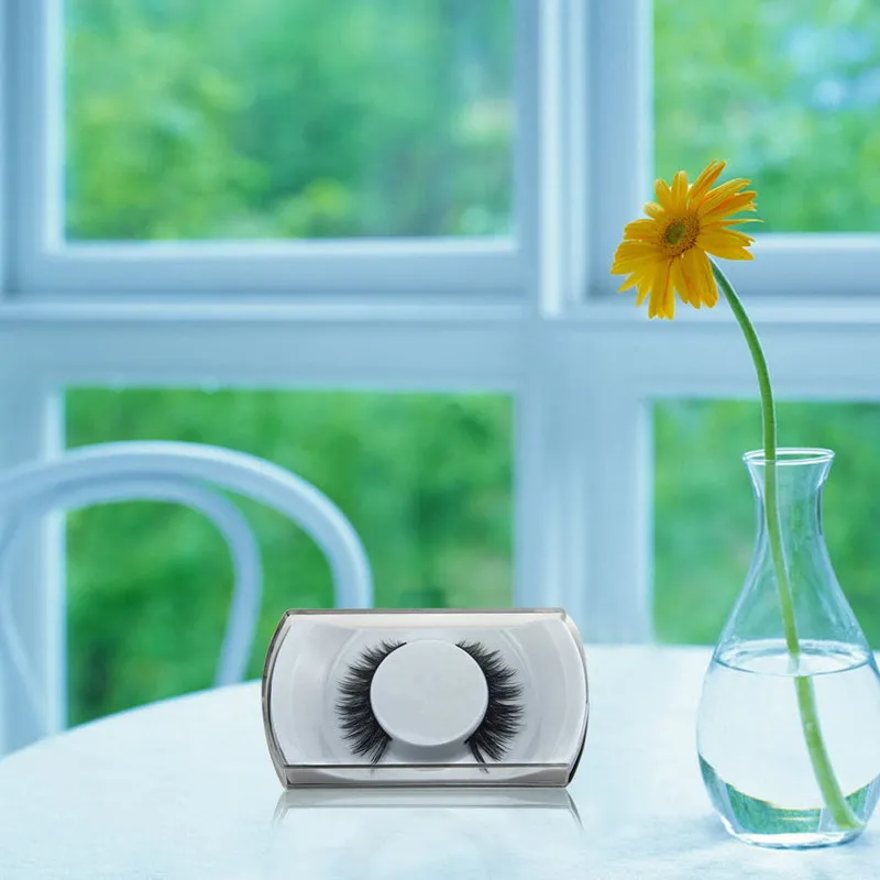 1 пара 3D натуральные густой крест накладные ресницы высокое качество норковые