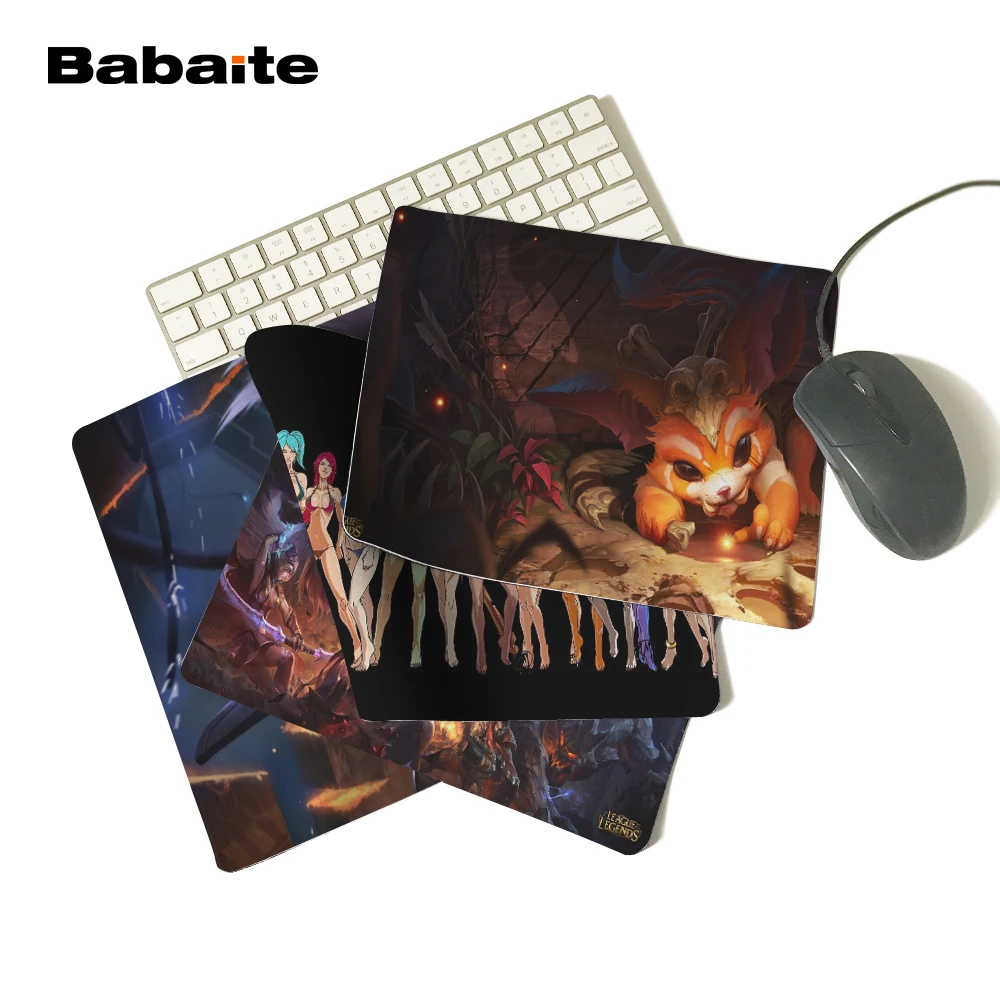 Коврики для мыши Babaite gnar league of legends дизайн под заказ компьютерные игровые коврики