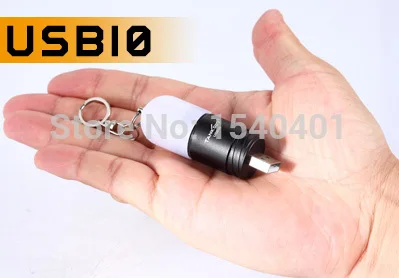 Новый мини Cree XP E светодиодная вспышка светильник tank007 брелок USB10 LED черный литий