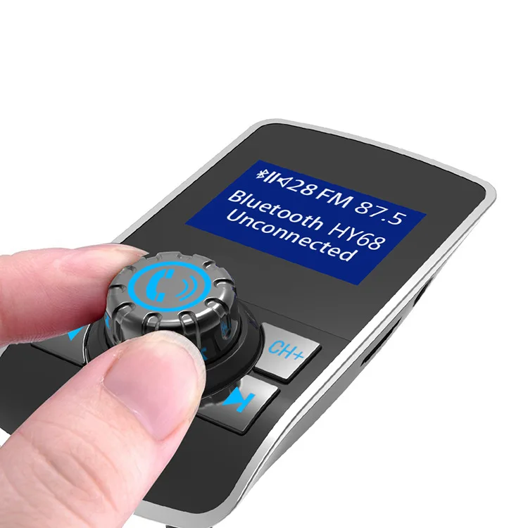 Hy68 bluetooth гарнитуры Max автомобиль mp3 плеер двойной разъем usb Поддержка автомобиля