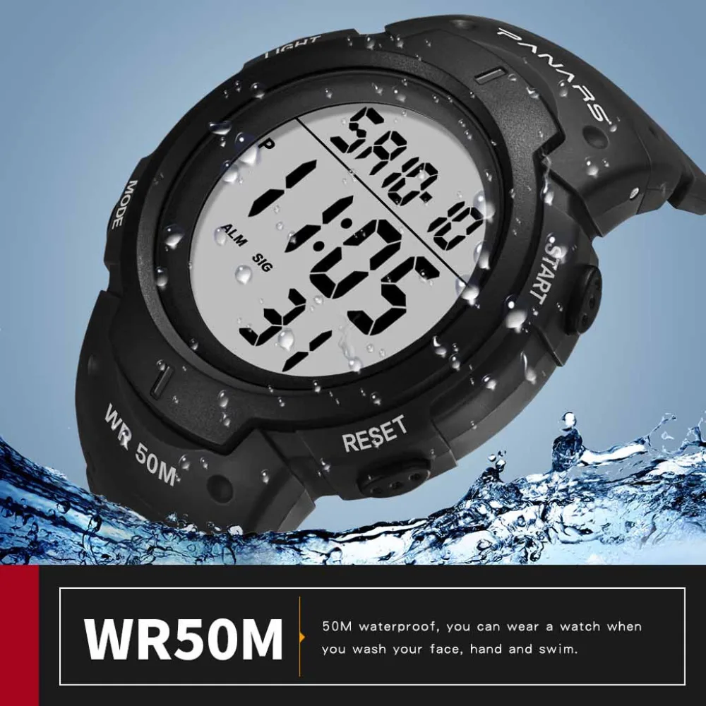 Нейтральные Смарт часы многофункциональные водонепроницаемые электронные для