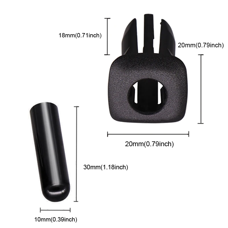 ABS + PC Автомобильная дверная защелка штифт винтовая ручка крышка отделка для BMW F10