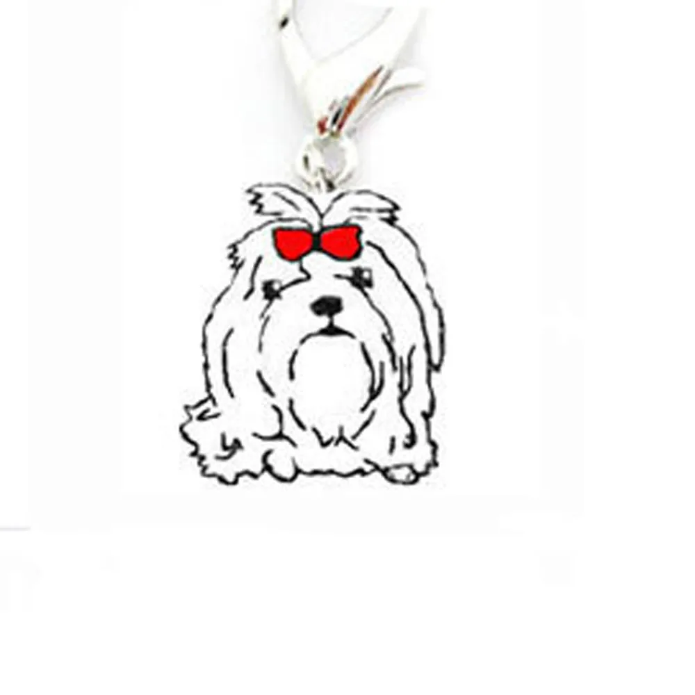 Новинка бирка для собак диск Shih Tzu аксессуары из эмали ошейник ожерелье подвеска