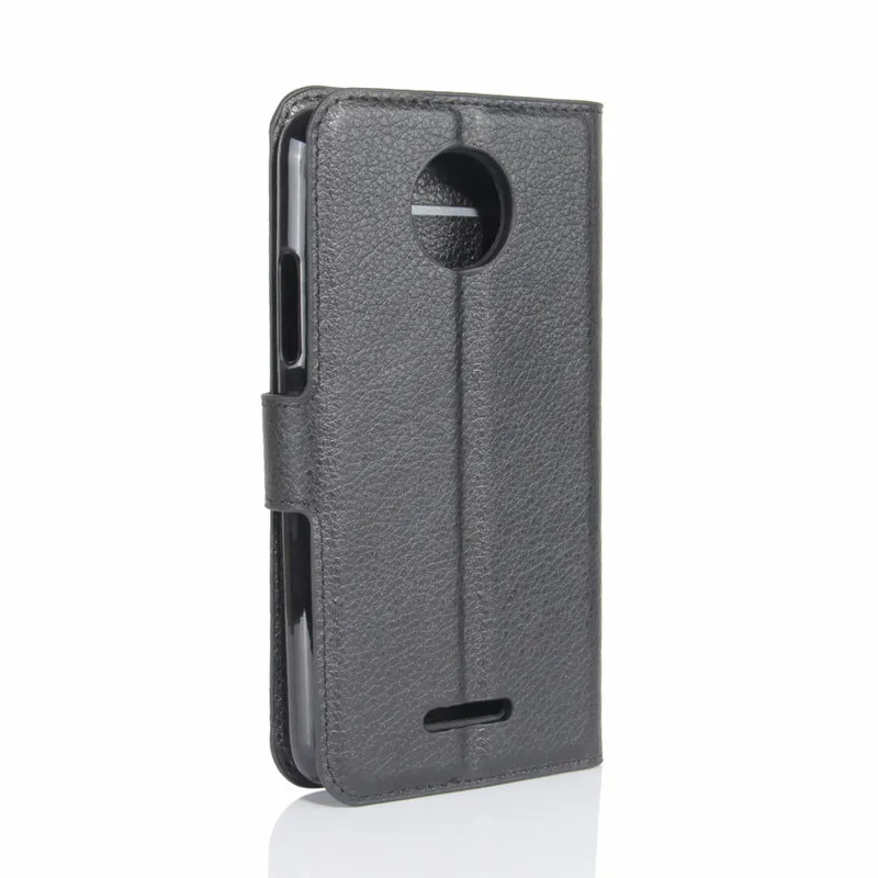 Wallet Leather Case For Motorola MOTO C Plus Flip with Card Slot Stand Function Cover for Moto 5.0 inch | Мобильные телефоны и
