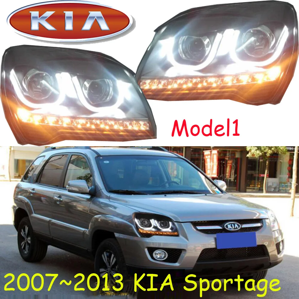 KlA Sportage головной светильник 2007 ~ 2013 k3 k4 k5 k7 sorento Бесплатная доставка! Дневной sportage r