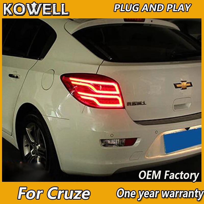 Автомобильный Стайлинг KOWELL для Chevrolet Cruze задний фонарь s светодиодный люка 2009 2015 DRL