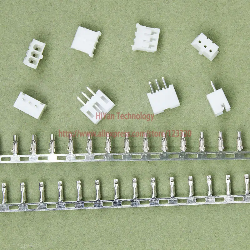 (100 компл./Лот) PH2.0 3P 3Pin 180 градусов PH коннектор шаг: 2 0 мм 3A контактный разъем +