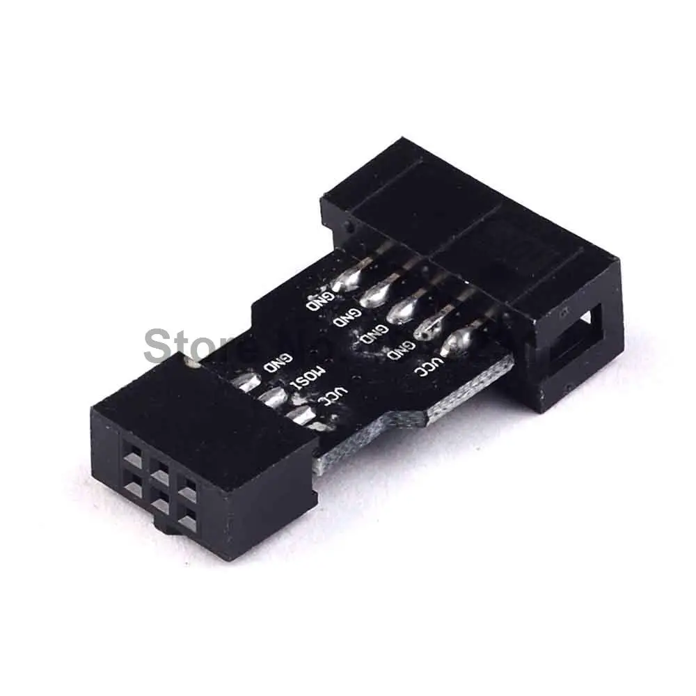 5 шт. 10 контактная 6 плата адаптера для AVRISP MKII USBASP STK500 высокое качество|pin adapter|pin