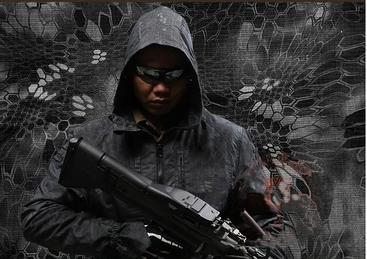 Камуфляж с рисунком гремучей змеи шутер куртка мужская Python зерна тактический