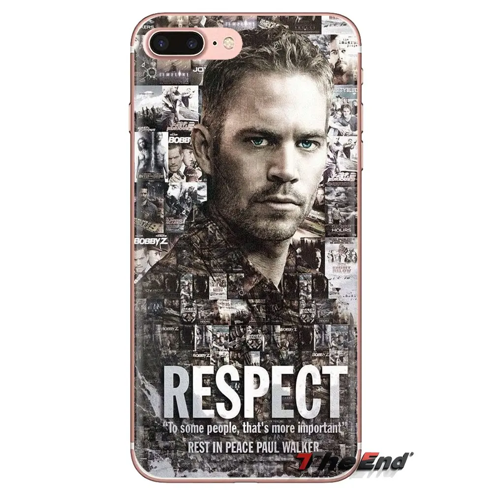 Прозрачный чехол из ТПУ для Samsung Galaxy J1 J2 J3 J4 J5 J6 J7 J8 Plus 2018 Prime 2015 2016 2017 Fast and Furious Paul Walker