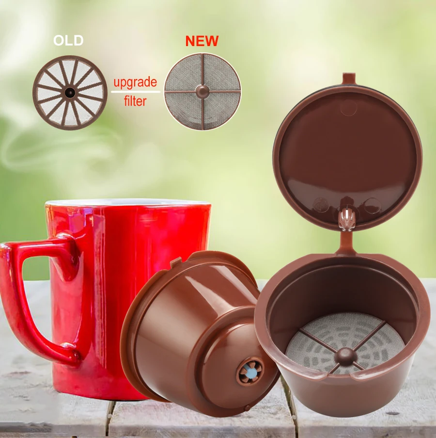 ICafilas обновленная версия Nescafe фильтры для кофе капсулы Dolce Gusto многоразовые