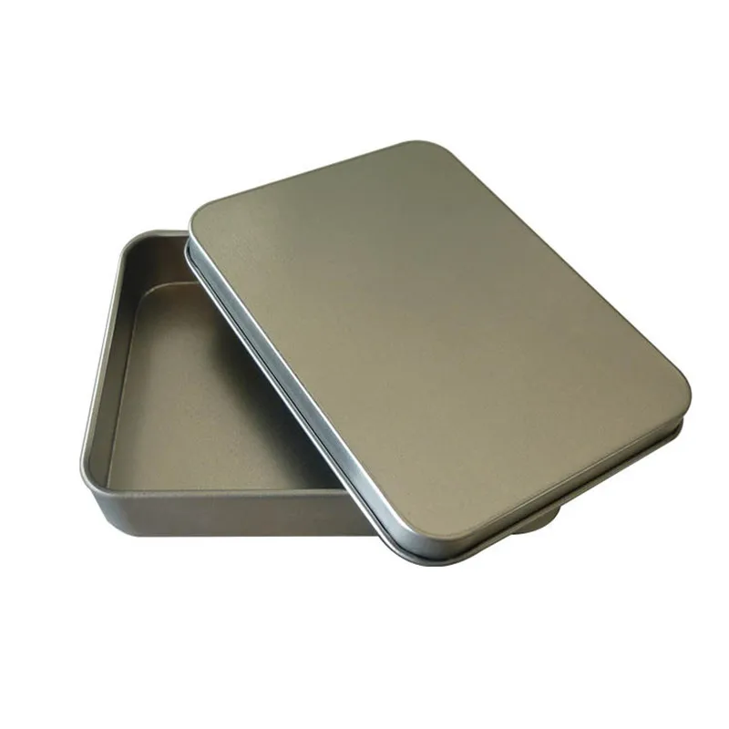 20 шт Прямоугольные пустые жестяные формы для косметики контейнеры первой помощи