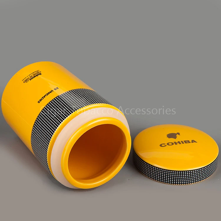 COHIBA гаджет классический желтый цилиндрический SIGLO VI Sheeny фарфоровая керамическая