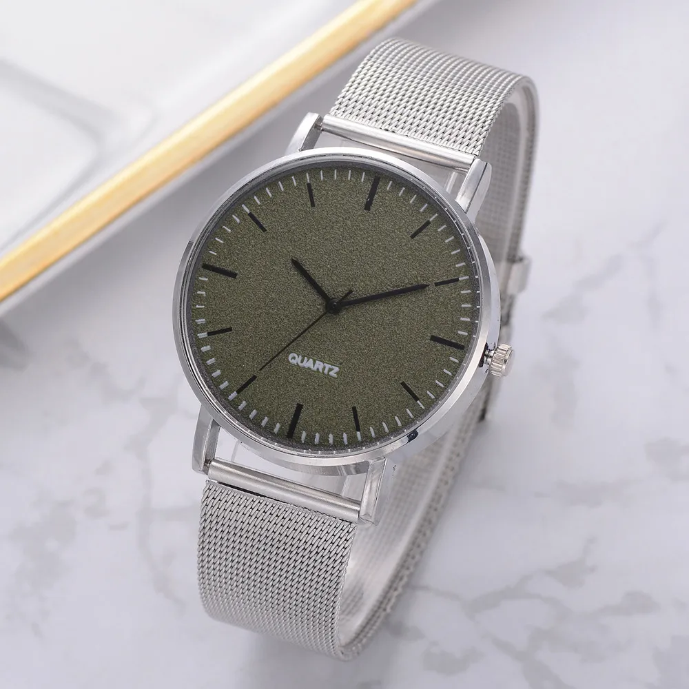 2018 женские и Джентельменские кварцевые часы для отдыха аналоговые 10 12|Женские