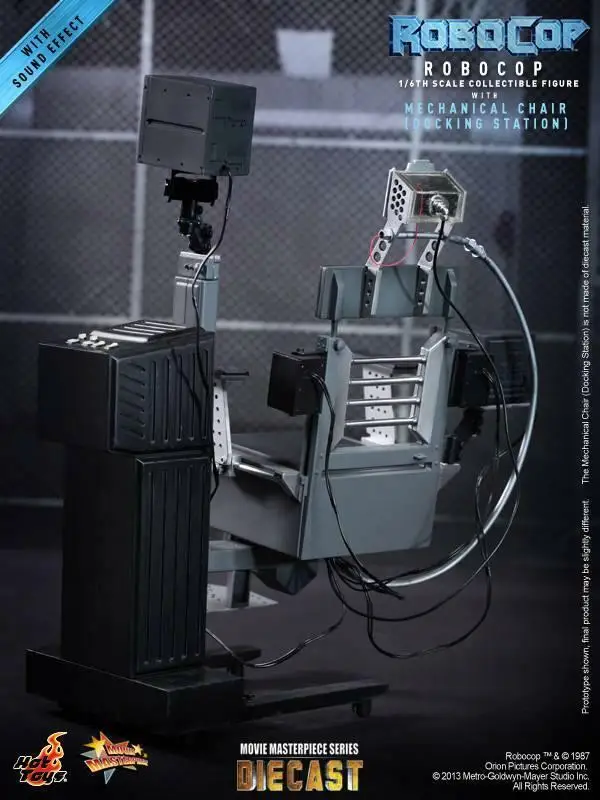1/6 горячие игрушки ROBOCOP механическое кресло док станция MMS203 фигурка робота в