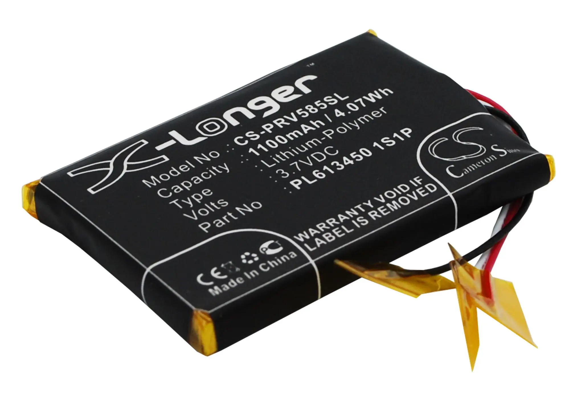 Cameron Sino 1100mAh батарея PL613450 1S1P для Prestigio GeoVision 5850HDDVR|Цифровые аккумуляторы| |