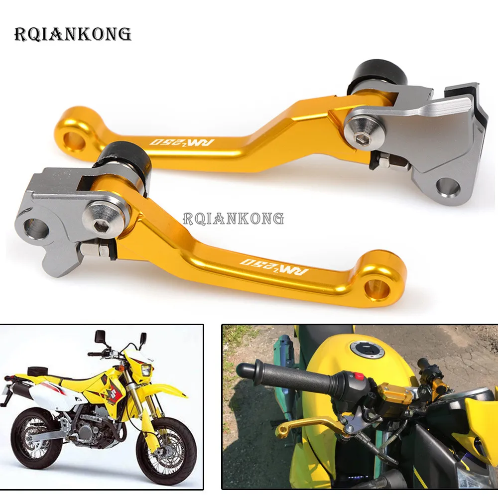 Dirt тормозной рычаг сцепления мотоцикл с ЧПУ Pitvot для SUZUKI RMZ250 RMZ450 RMZ 250 450 2004 2018 2005 2006