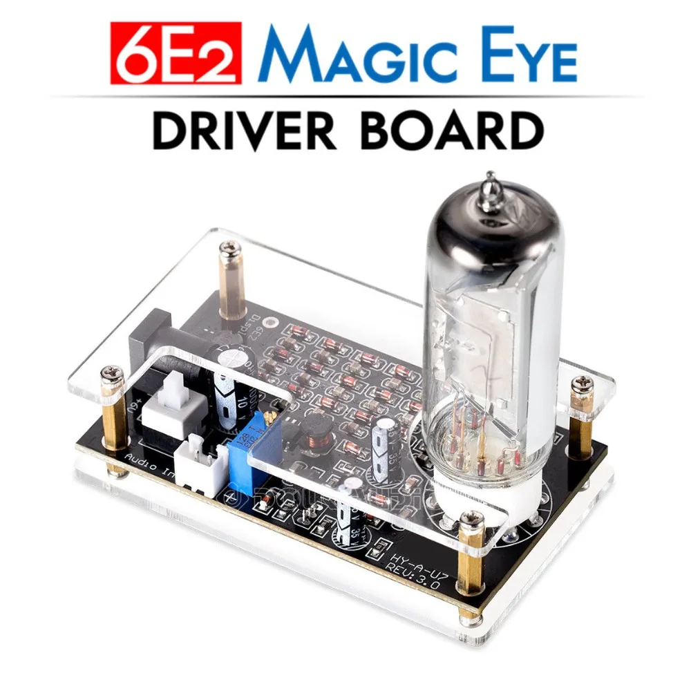 Nobsound HiFi мини Magic Eye 6E2 EM87 предусилитель ламповый индикатор уровня звука VU метр плата драйвера с Чехол