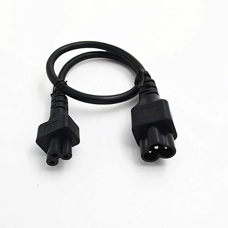 Удлинительный кабель Micky 3 контактный штекер гнездо IEC 320 C5 C6 около 50 см 1