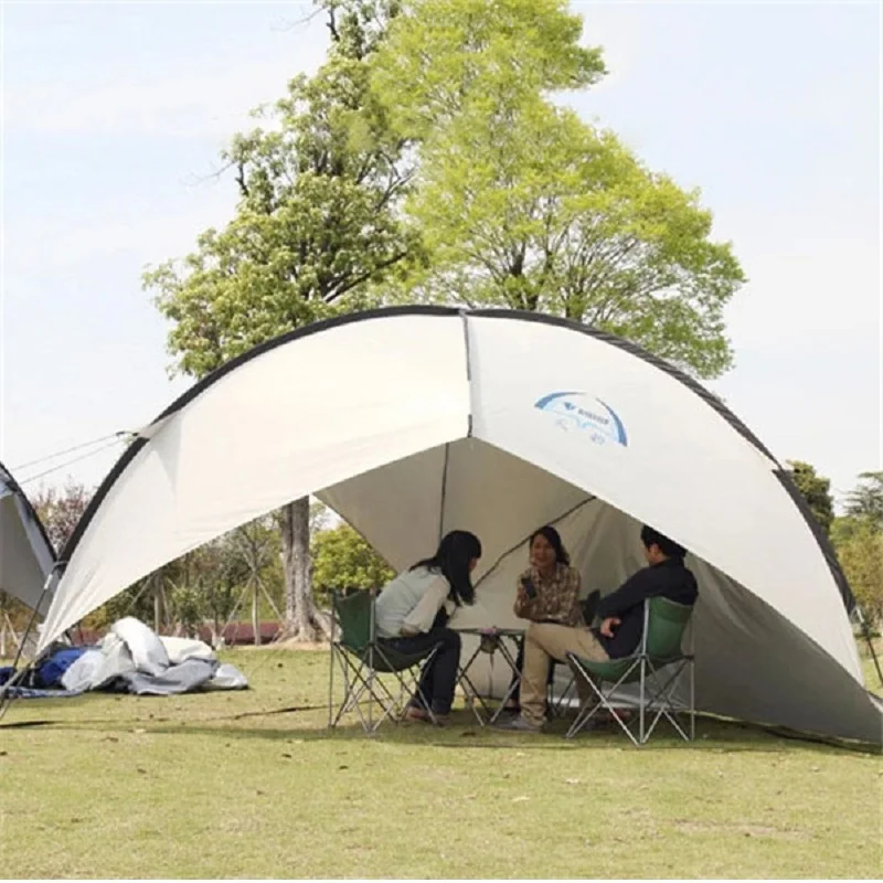 

2023 UV Protect Gazebo Tent Large Beach Tent Waterproof Camping Tent Beach Umbrella Awning BBQ Sun Shelter Outdoor Sun Canopy