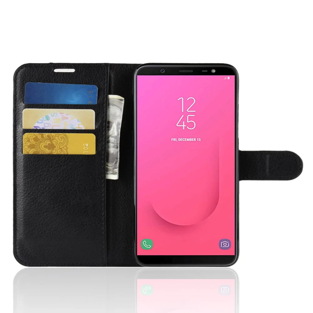 Чехол для телефона SAMSUNG Galaxy J8 2018 Европейская версия откидная Обложка на заднюю