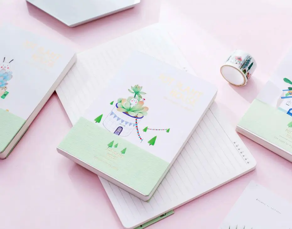 Очень милый персональный блокнот в твердом переплете с животными лучший для