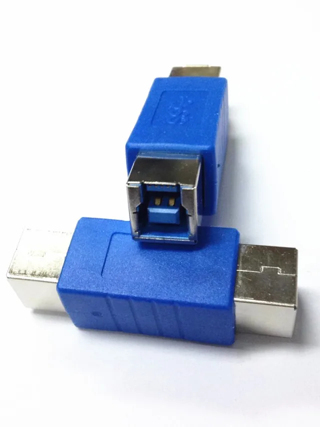USB 3 0 конвертер голова USB3.0 высокая скорость б женский * B Женский адаптер разъем BF/BF