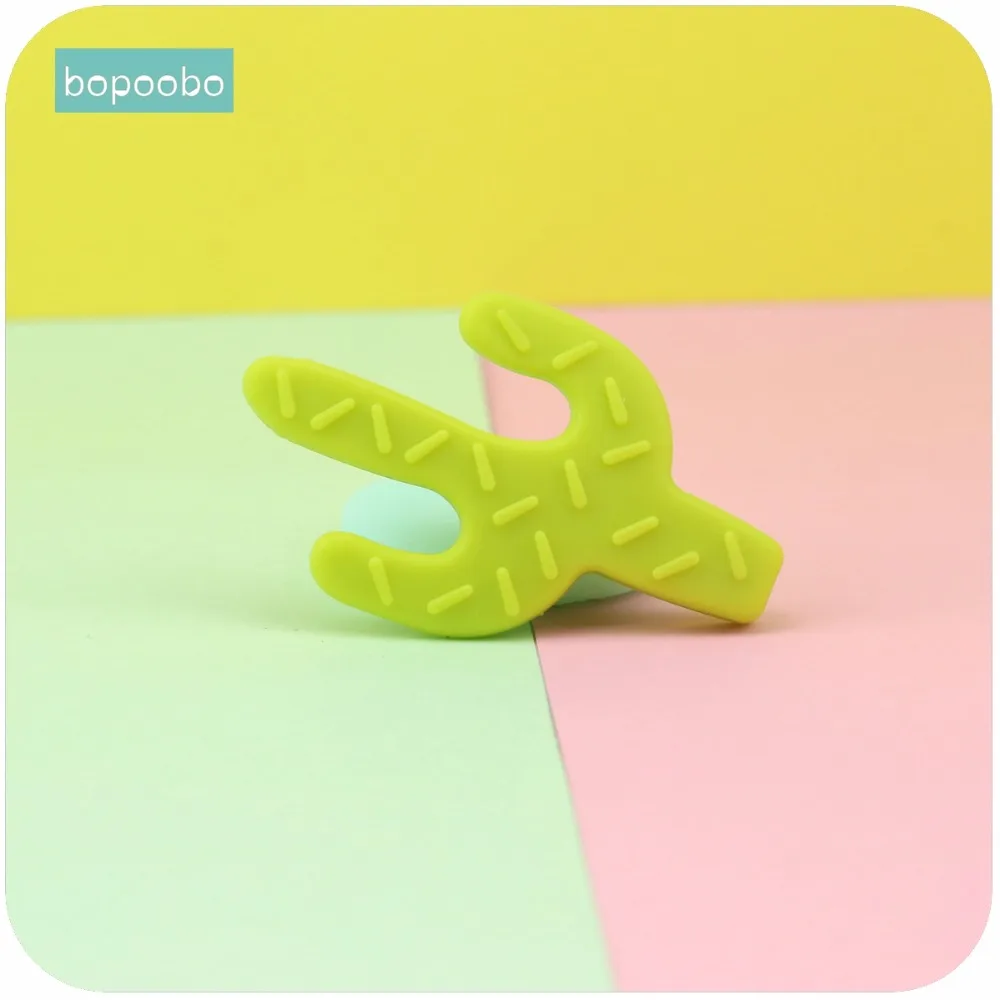 Bopoobo Детские аксессуары DIY силиконовые кактус пищевого качества материалы Уход