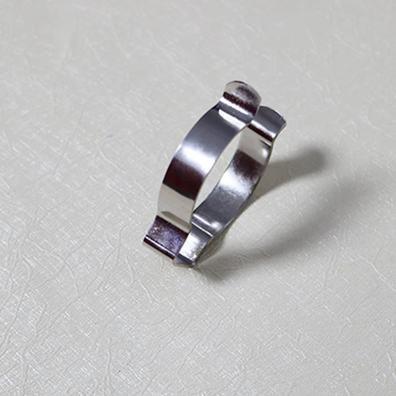 저렴한 500 개/몫 T12 U 클립 웨지 튜브 램프베이스 홀더 금속 표면 커버 LED 형광