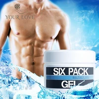 japanese six pack hot gel men body shaping diet support massage cream fat burning anti cellulite slimming gel weight loss cream