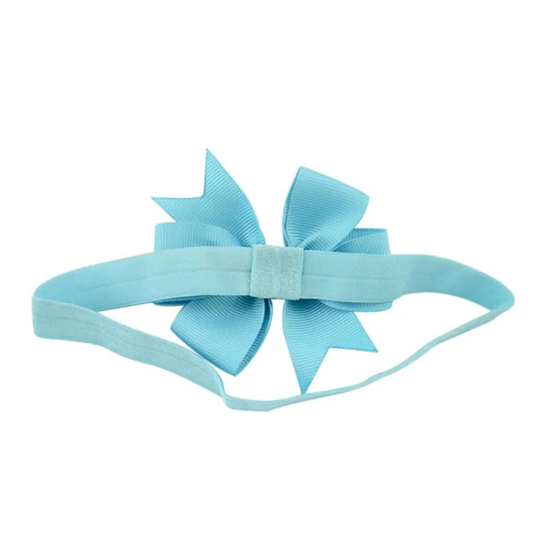MIXIU 20pcs Shining Pinwheel Ribbon Bow Hairband Baby Headbands Elastic Hair Bands Handmade Kids Accessories | Детская одежда и