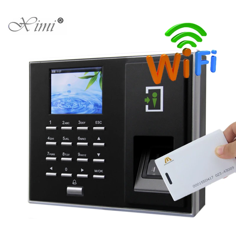 Биометрическая система контроля доступа к двери ZK F2S TCP/IP Wi Fi сканер отпечатков