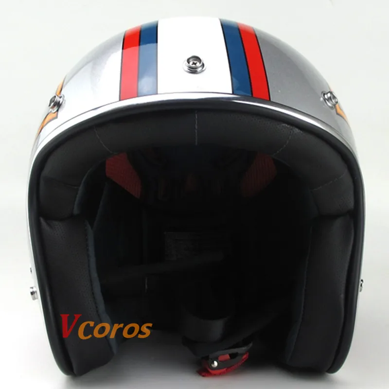 Новое поступление harley мини-шлем cascos capacete 3/4 открытое лицо старинных