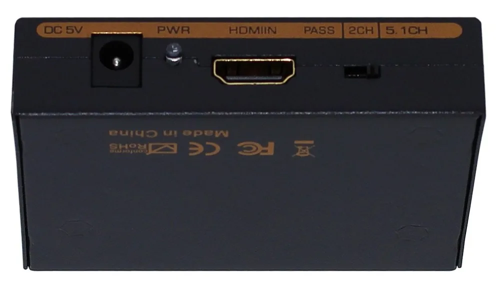 HDMI аудио экстрактор сплиттер для SPDIF RCA стерео L/R аналоговый выход конвертер