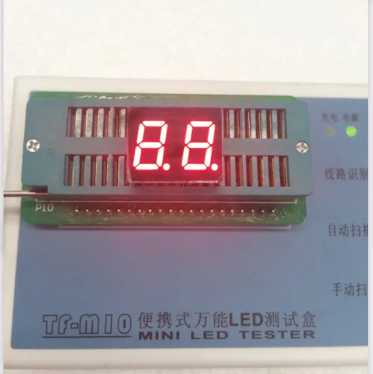 0 4 дюйма 2 цифры Красный 7 сегментный светодиодный дисплей | 10PIN|display 7|display ledled display