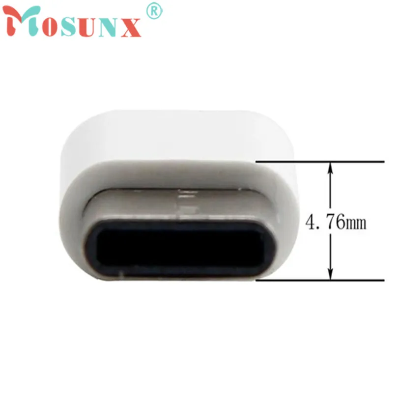 Mosunx 1 шт. USB-C Type-C к Micro USB адаптер для зарядки данных Huawei P9 подарок Feb 5 Прямая