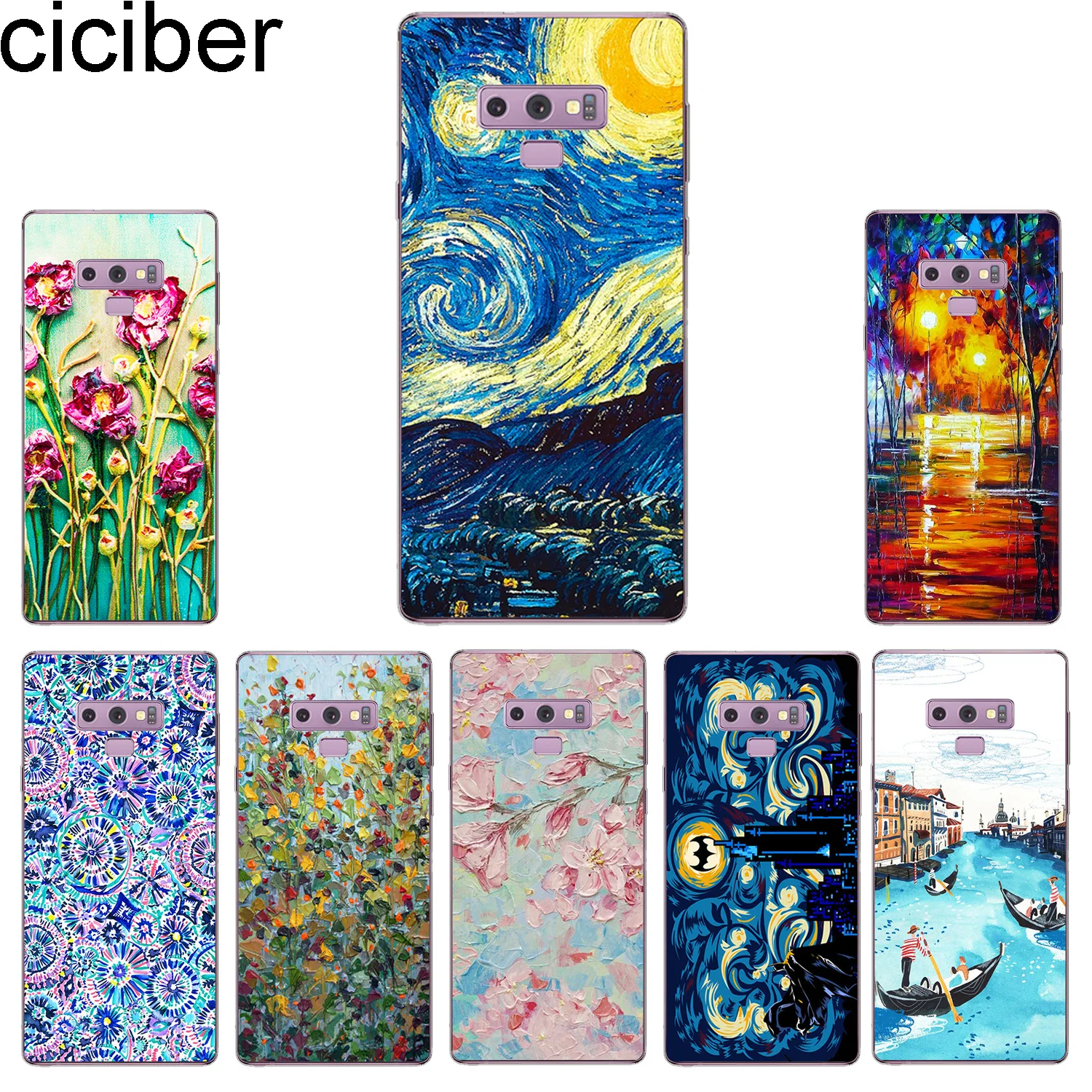 Ciciber чехол для телефона Samsung Galaxy Note 9 8 5 4 3 Note9 Note8 Note5 Мягкий ТПУ Funda |
