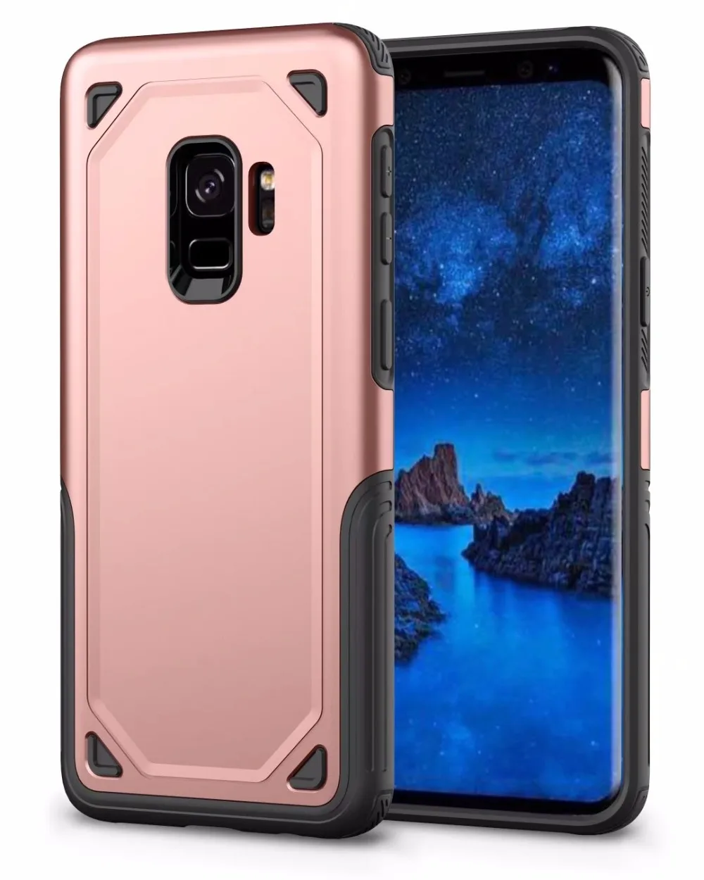 Чехол для Samsung Galaxy S10 S8 S9 Plus 5G S10E роскошный ударопрочный Прочный гибридный