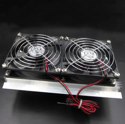 DIY Kit термоэлектрический Пельтье охлаждения двойной системы кулер вентилятор |
