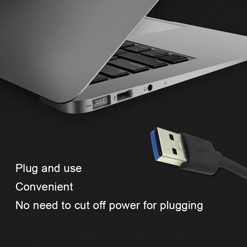 Суперскоростной удлинитель USB 3 0 штекер гнездо шнур длиной 1 м 5 для компьютера