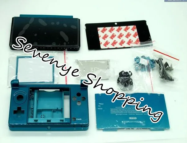 Совершенно полный чехол для nintendo 3 DS чехол для игровой консоли ракушки кнопки комплект